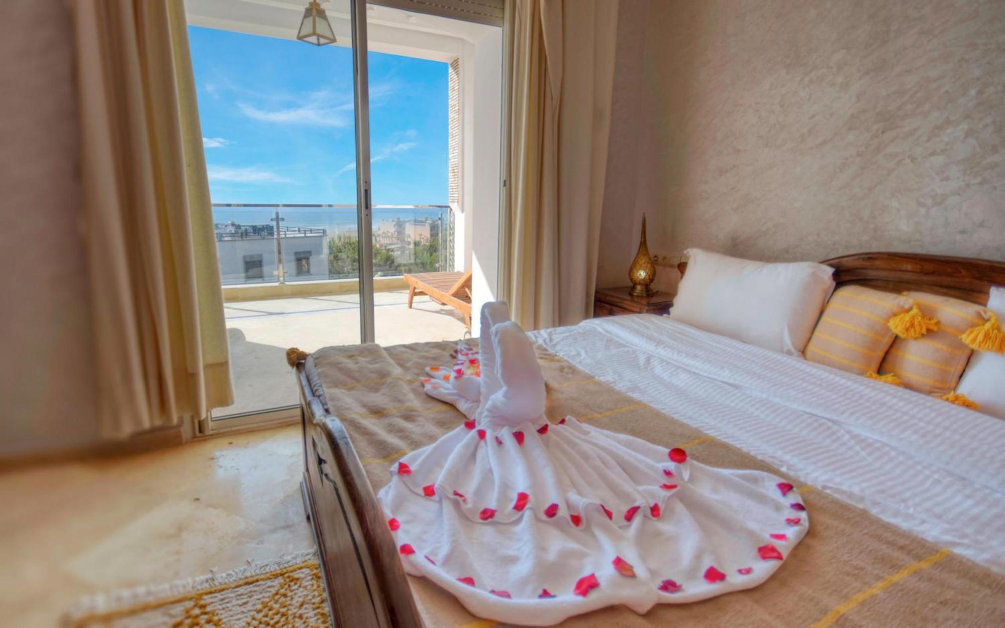 Blue Wave Lodge Agadir n'Ait Sa Værelse billede