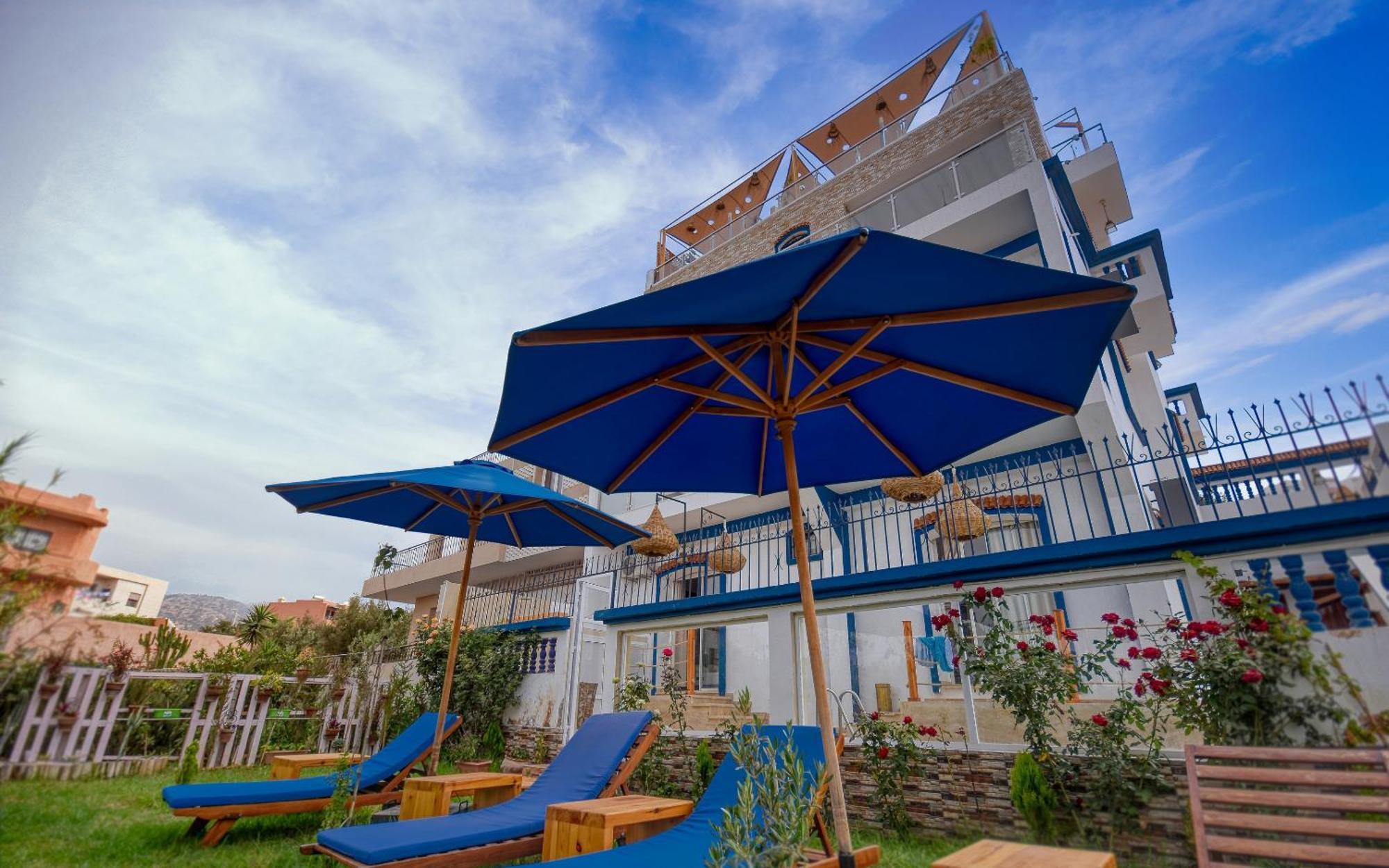 Blue Wave Lodge Agadir n'Ait Sa Eksteriør billede