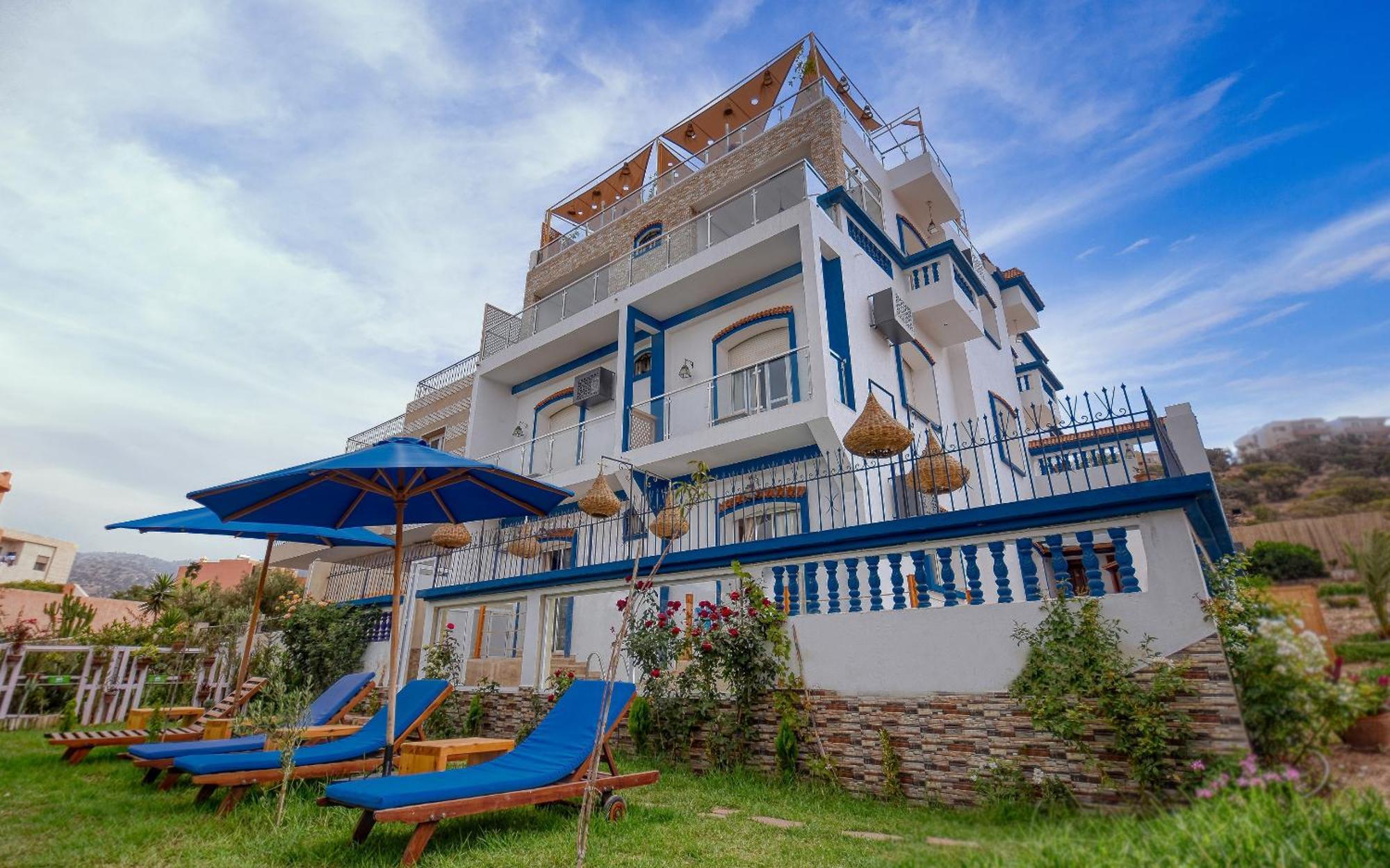 Blue Wave Lodge Agadir n'Ait Sa Eksteriør billede
